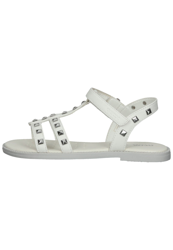 Sandalen Geox Sandalen Lederimitat Weiß