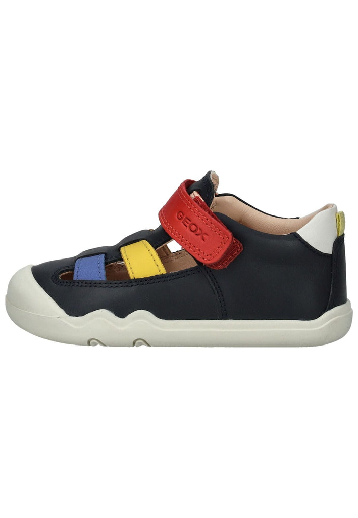 Sandalen Geox Sandalen Nappaleder Navy/Rot