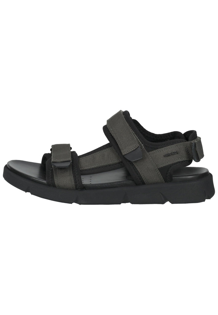 Sandalen Geox Sandalen Textil Grau/Schwarz