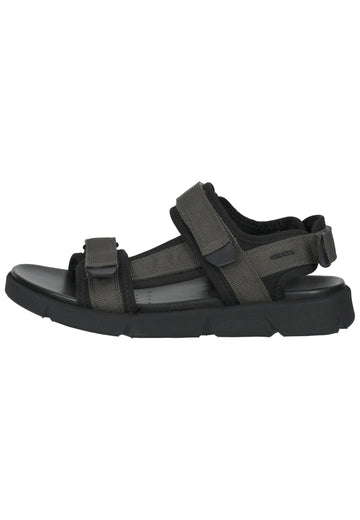 Sandalen Geox Sandalen Textil Grau/Schwarz