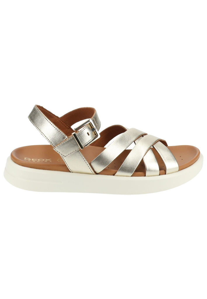 Geox Sandalen Leder Gold