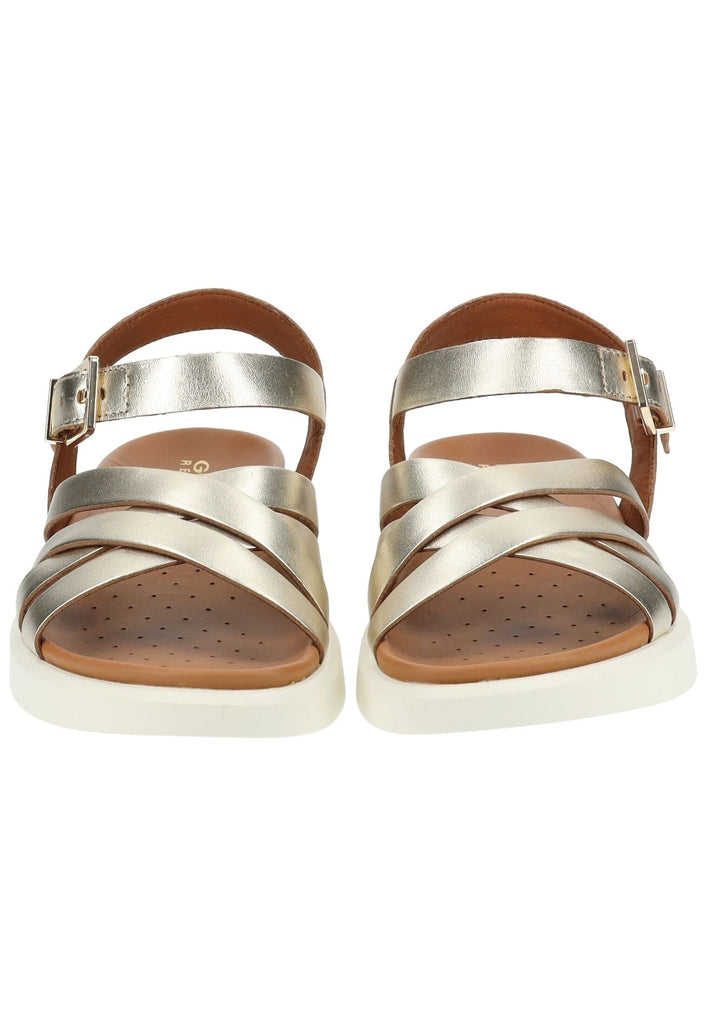 Geox Sandalen Leder Gold