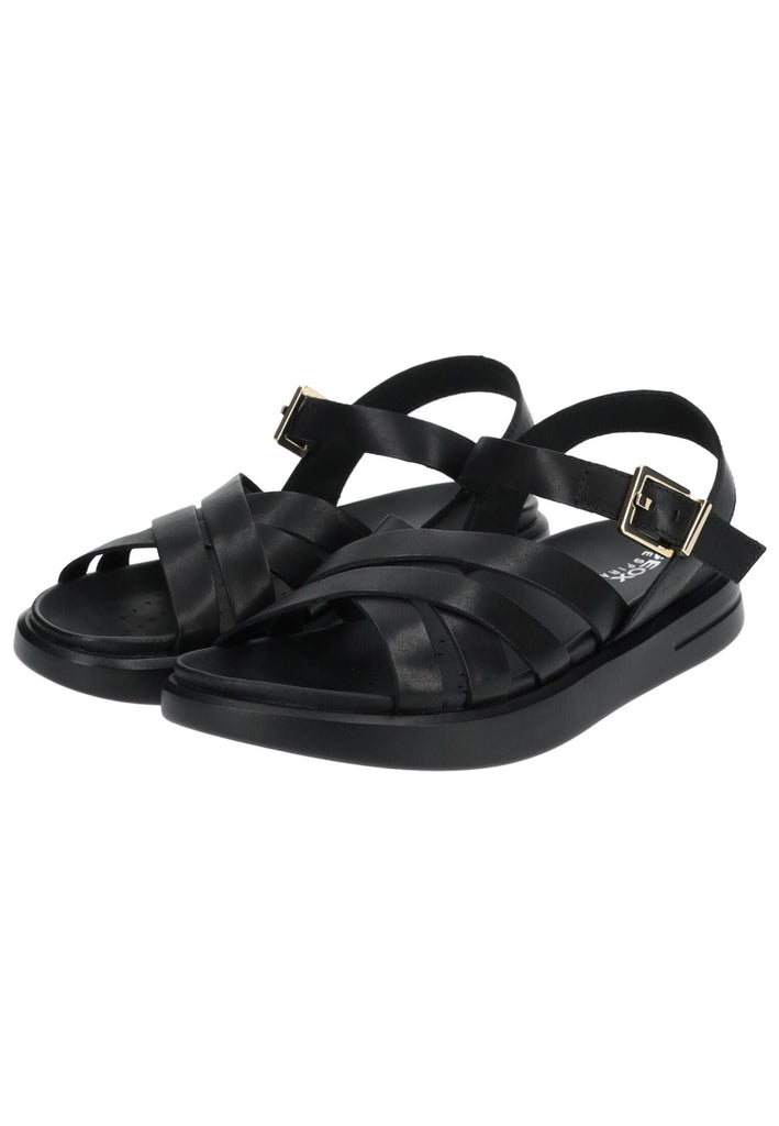 Geox Sandalen Leder Schwarz