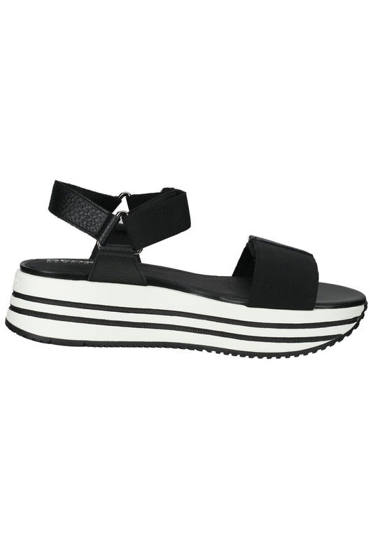 Geox Sandalen Leder Schwarz