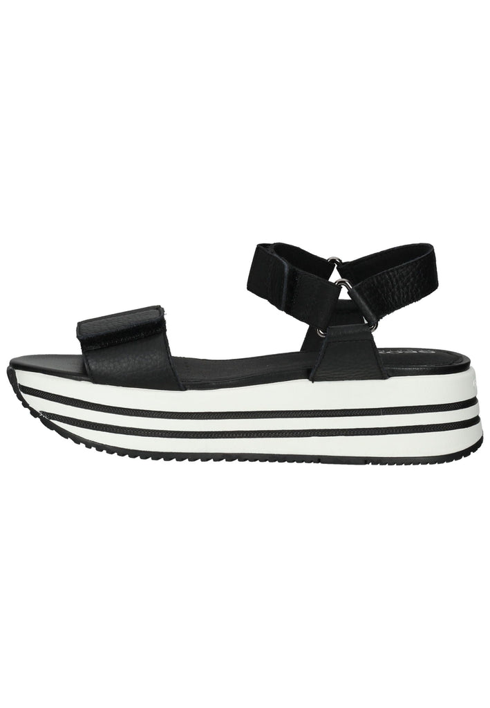 Geox Sandalen Leder Schwarz