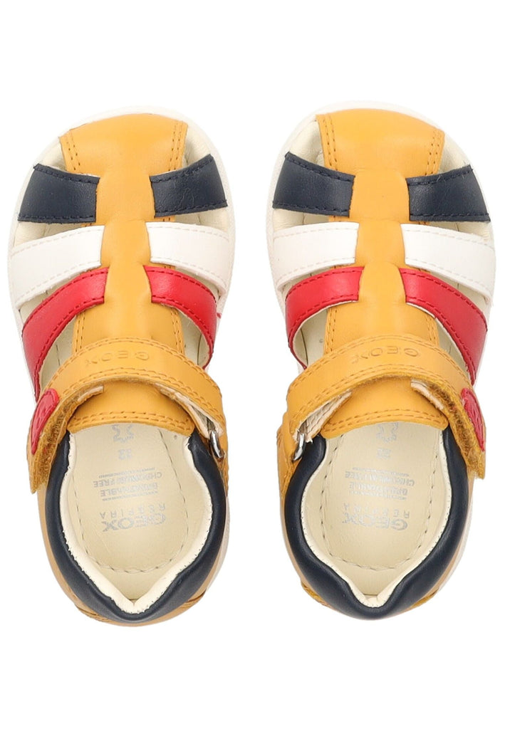 Geox Sandalen Leder/Synthetik Gelb
