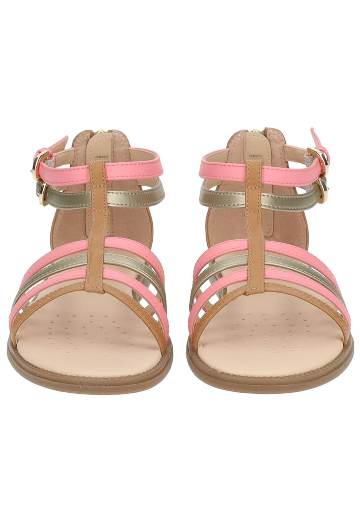 Geox Sandalen Lederimitat Beige/Rosa
