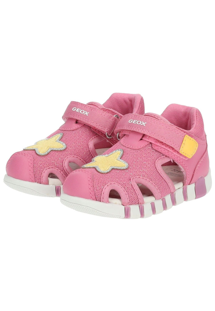 Geox Sandalen Lederimitat/Mesh Pink