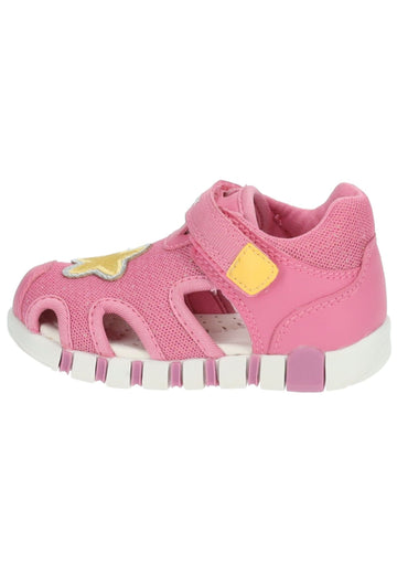 Geox Sandalen Lederimitat/Mesh Pink