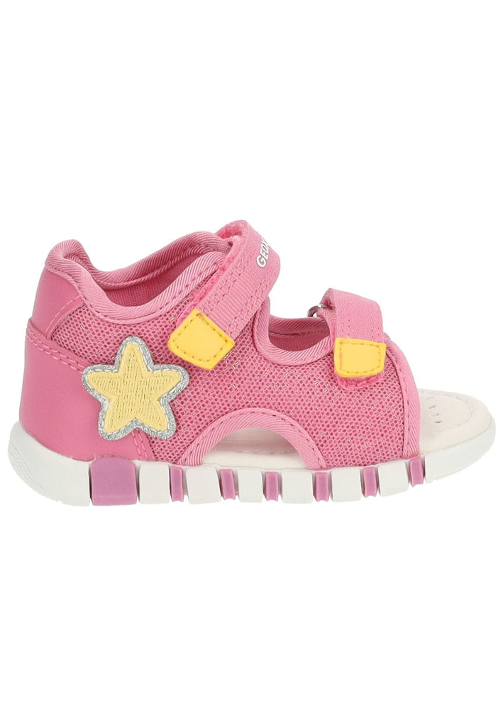 Geox Sandalen Lederimitat/Mesh Pink