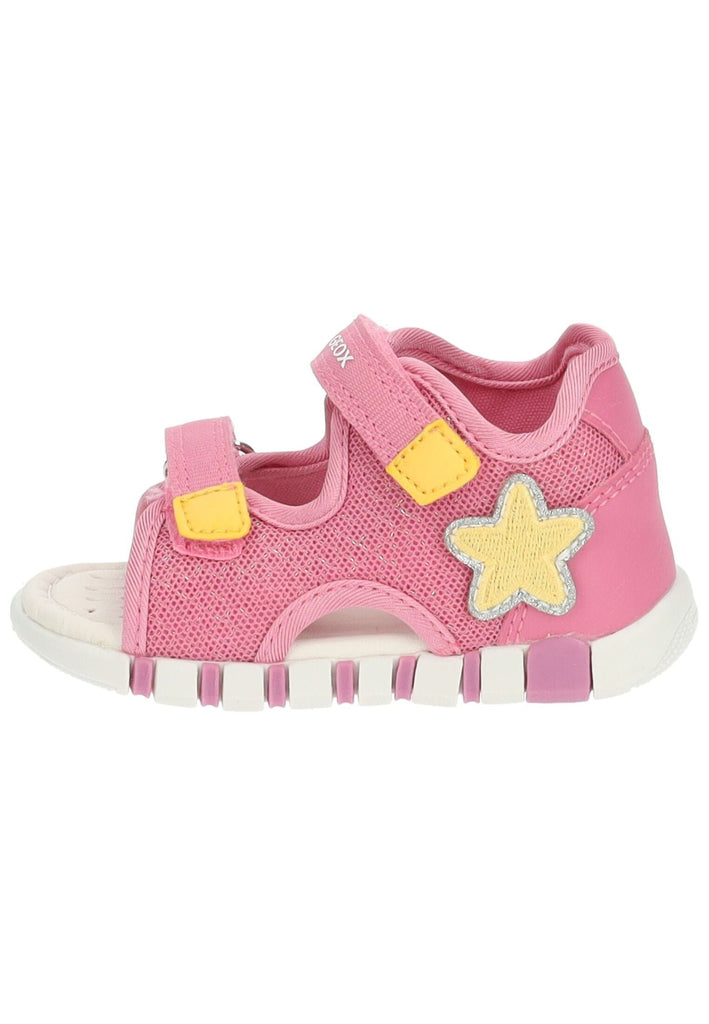 Geox Sandalen Lederimitat/Mesh Pink