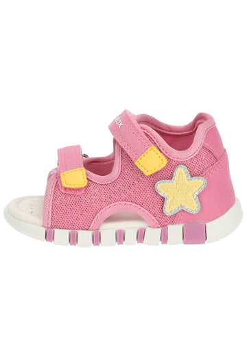 Geox Sandalen Lederimitat/Mesh Pink