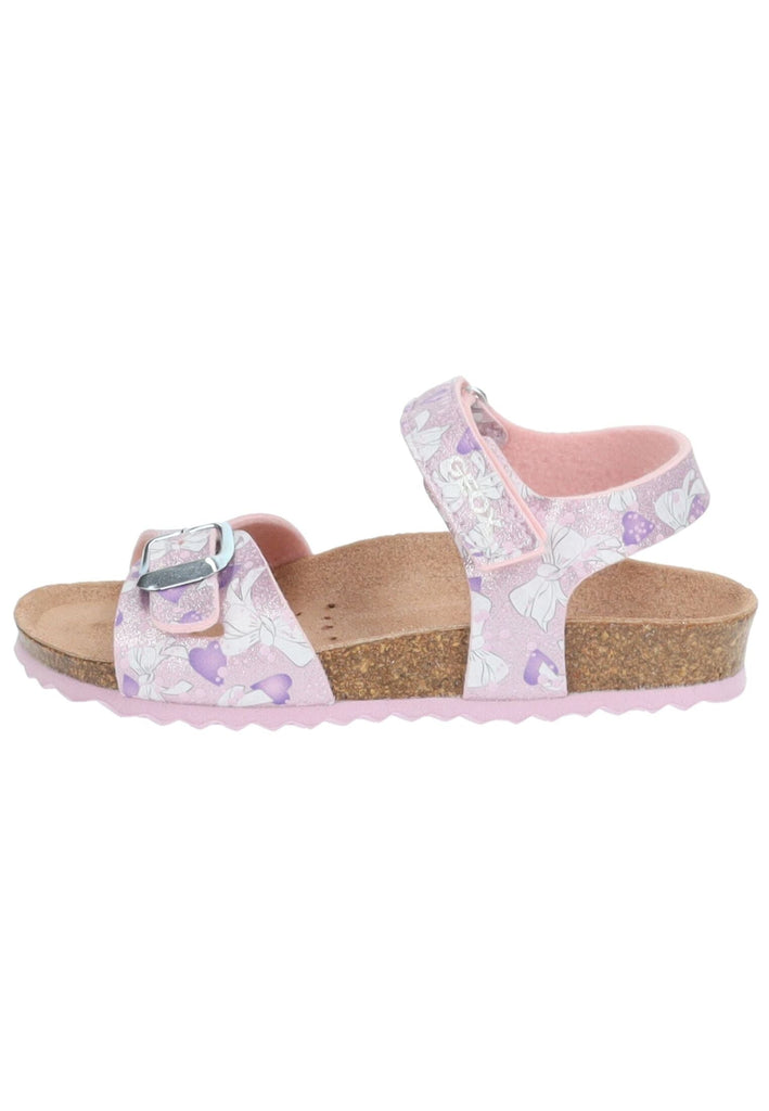 Geox Sandalen Lederimitat Pink/Violett