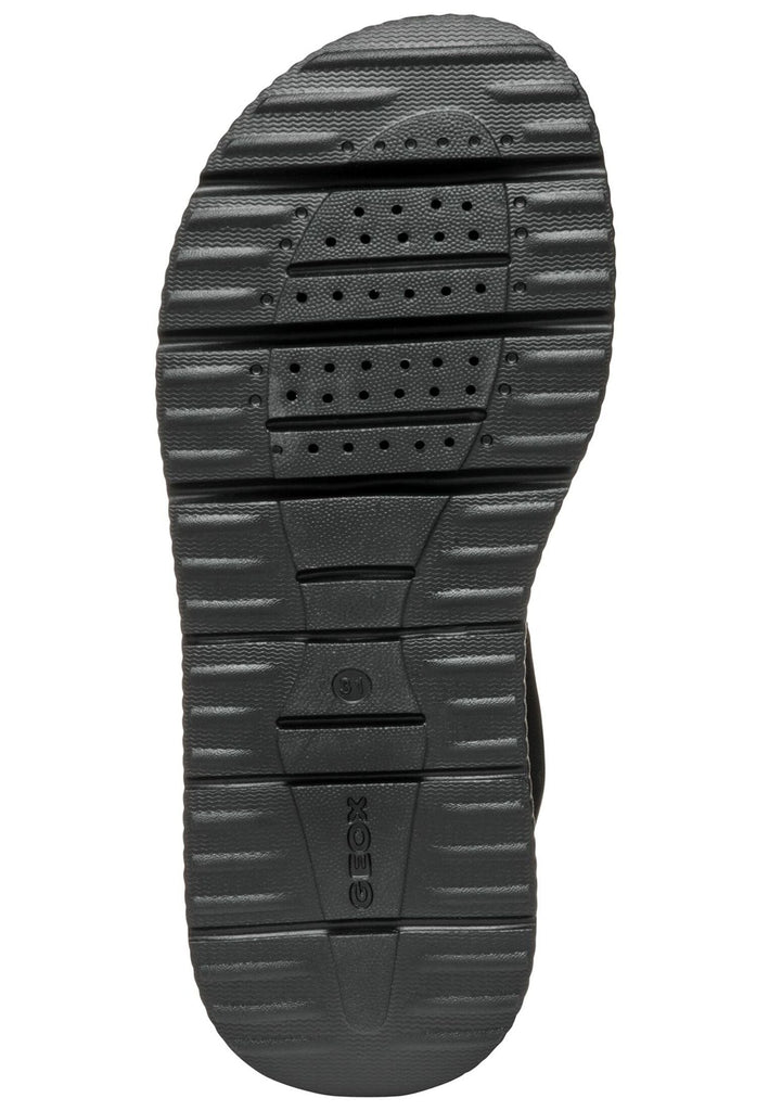 Geox Sandalen Lederimitat Schwarz