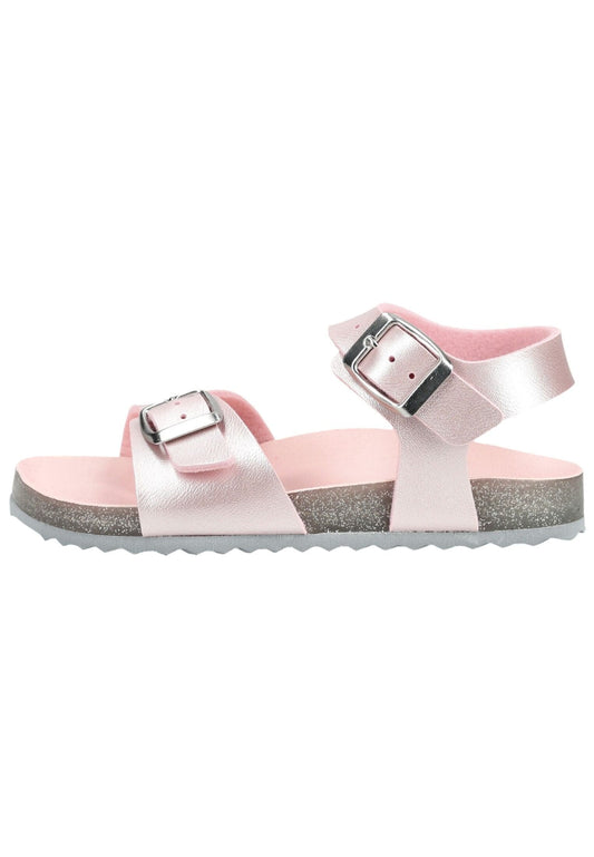 Geox Sandalen Lederimitat Silber/Rosa