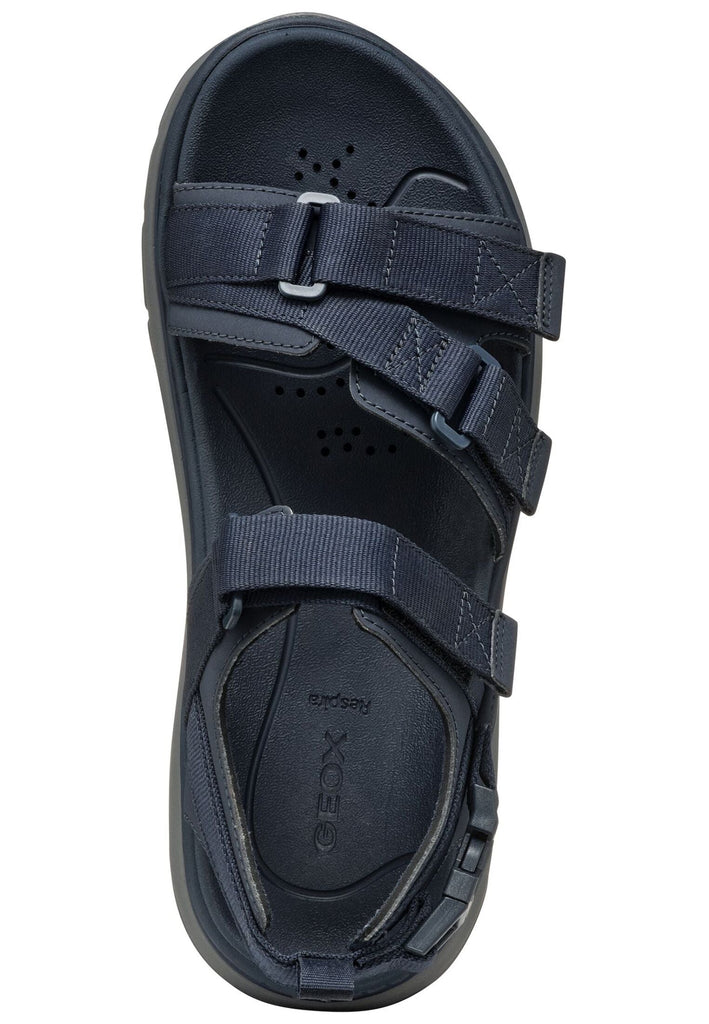 Geox Sandalen Lederimitat/Textil Blau