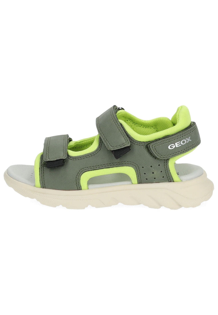 Geox Sandalen Lederimitat/Textil Military