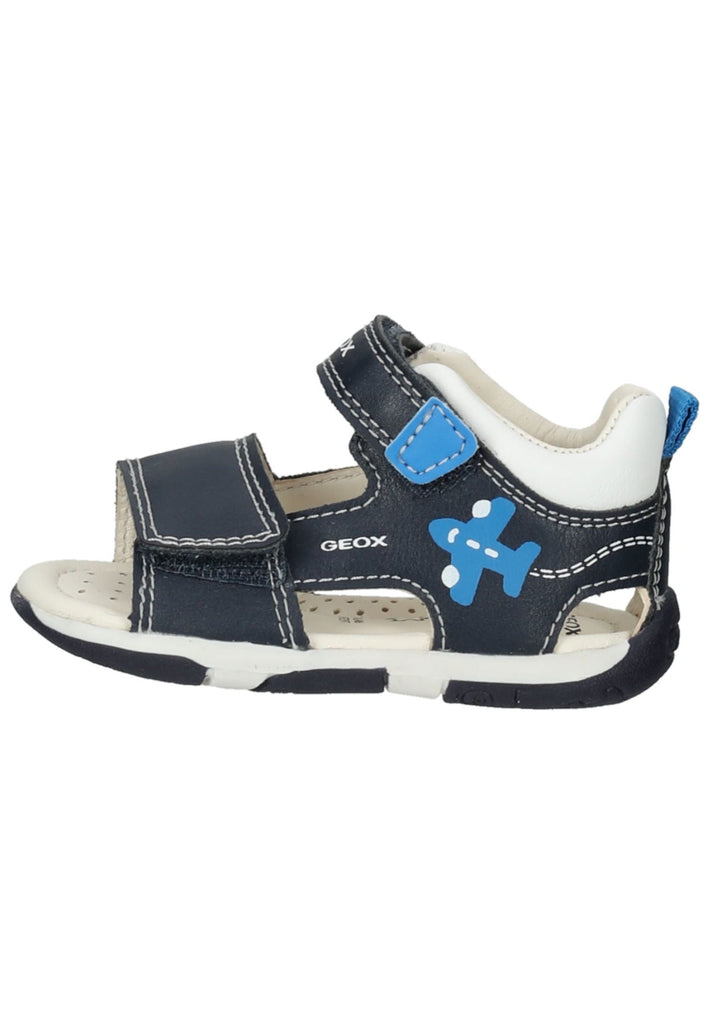 Geox Sandalen Lederimitat/Textil Navy