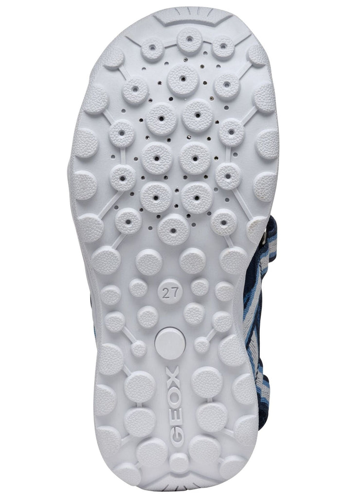 Geox Sandalen Lederimitat/Textil Navy/Aqua