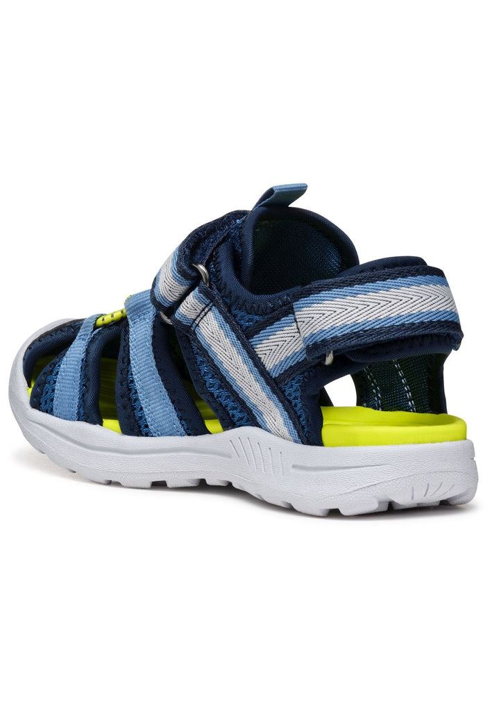 Geox Sandalen Lederimitat/Textil Navy/Aqua