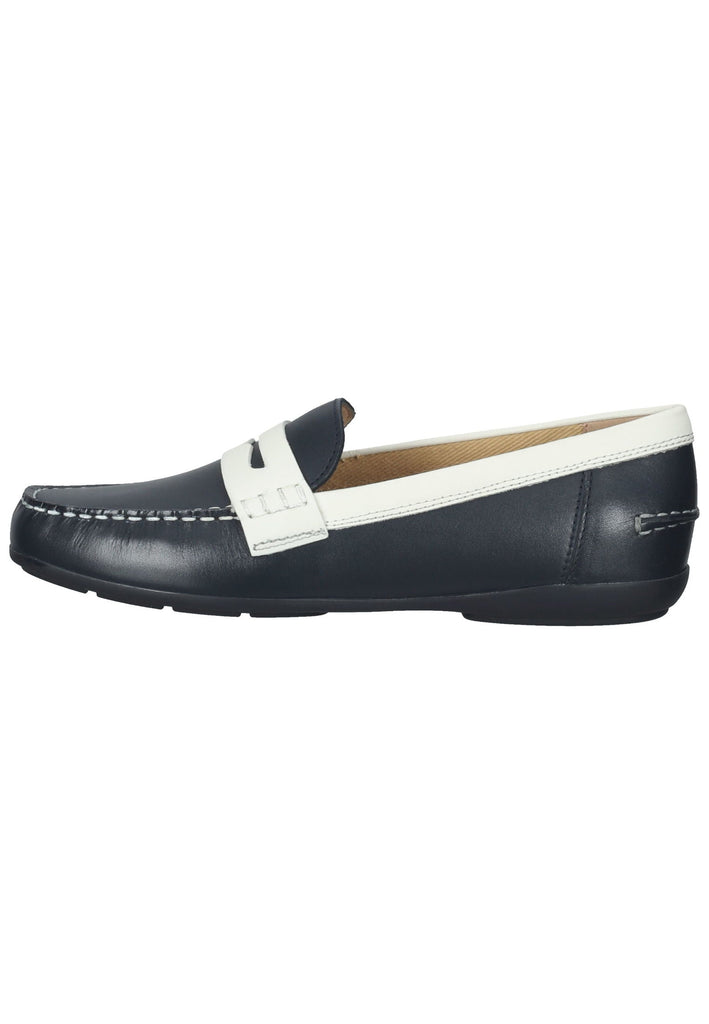 Slipper Geox Slipper Leder Dark Jeans