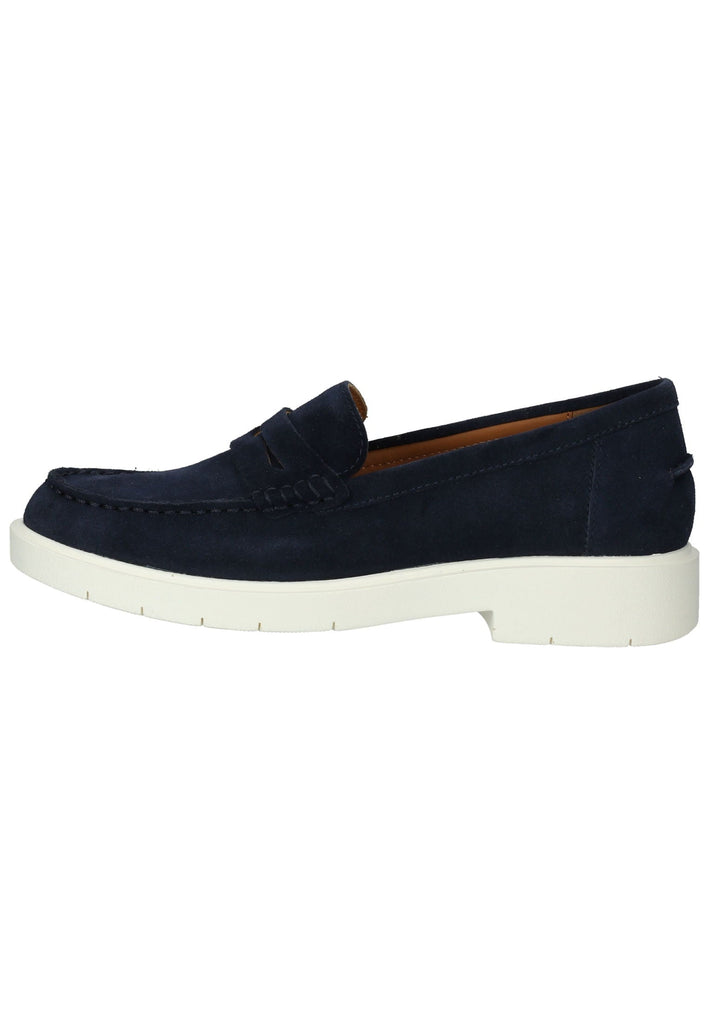 Slipper Geox Slipper Veloursleder Dunkelblau
