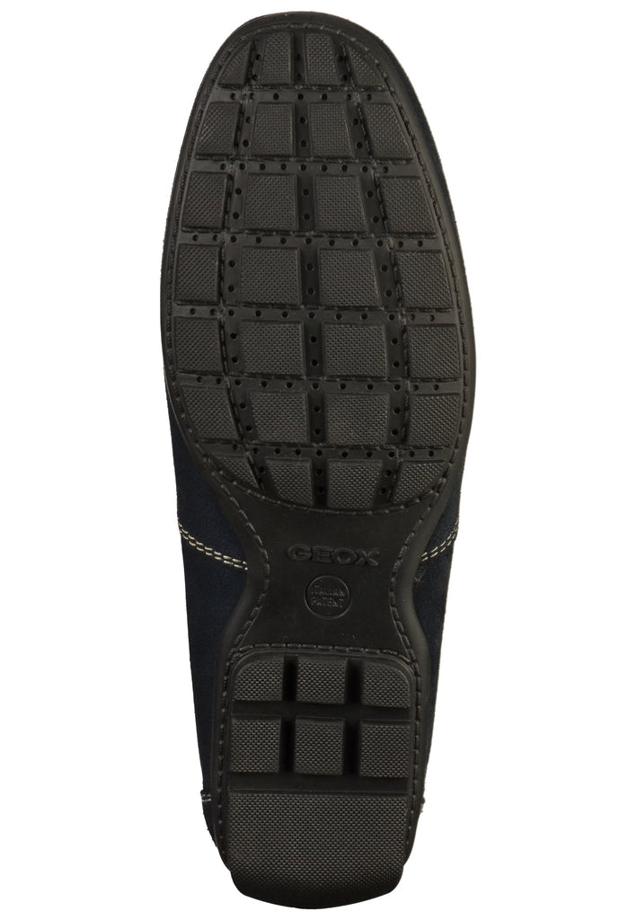Geox Slipper Leder Blau