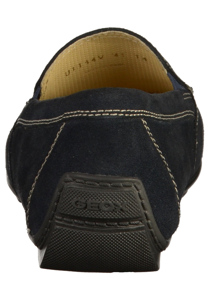 Geox Slipper Leder Blau
