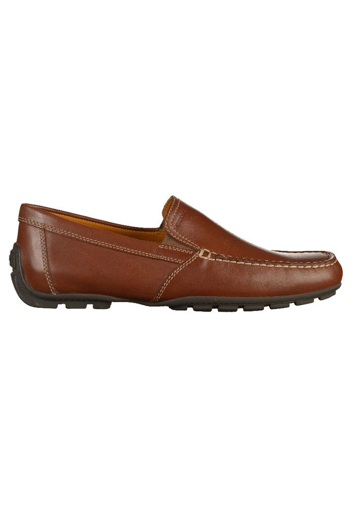 Geox Slipper Leder Coffee