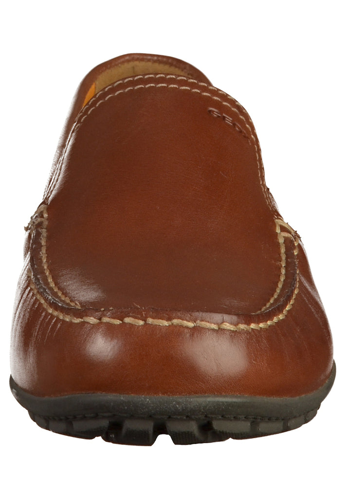 Geox Slipper Leder Coffee