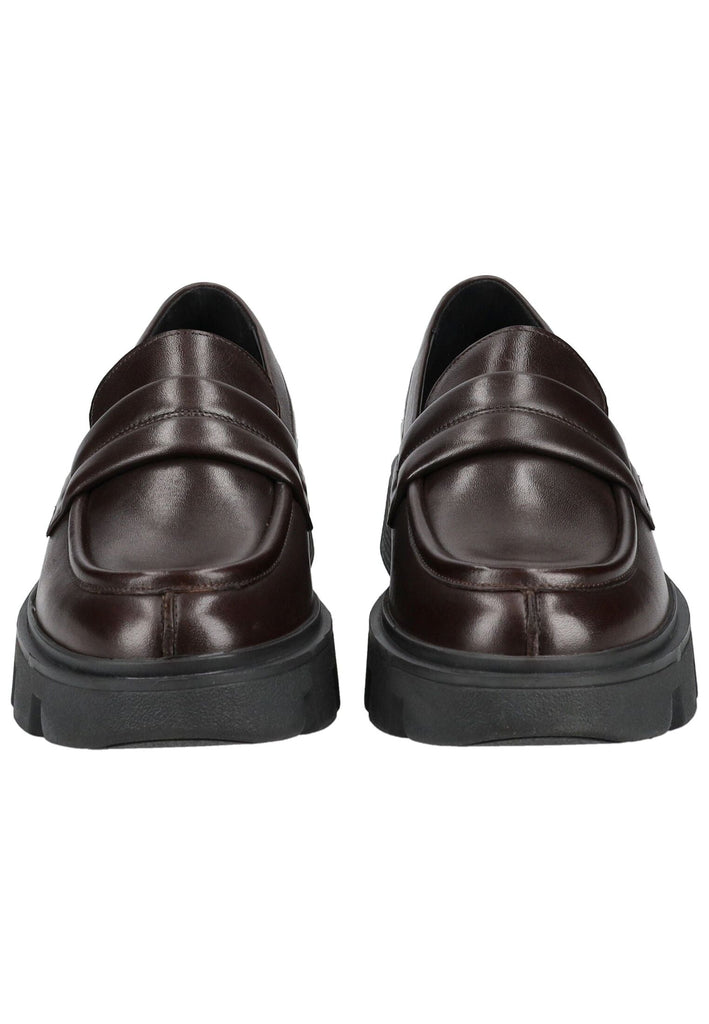 Geox Slipper Leder Coffee