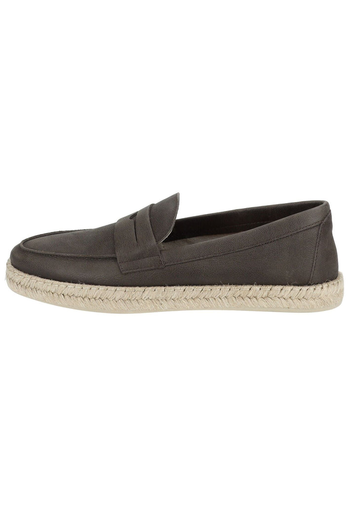 Geox Slipper Leder Dunkelbraun