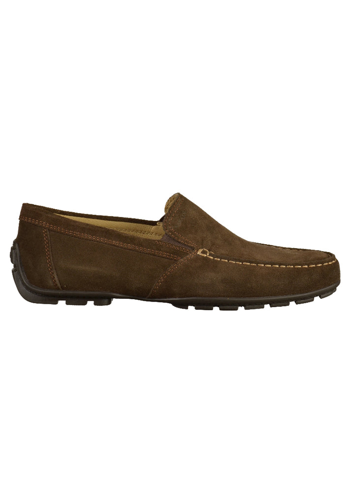 Geox Slipper Leder Kaffee