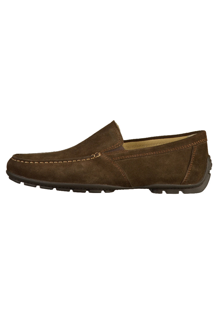 Geox Slipper Leder Kaffee