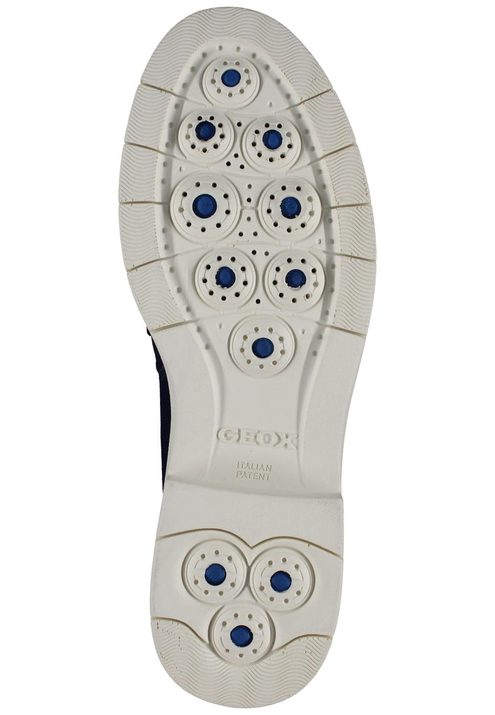 Geox Slipper Veloursleder Dunkelblau