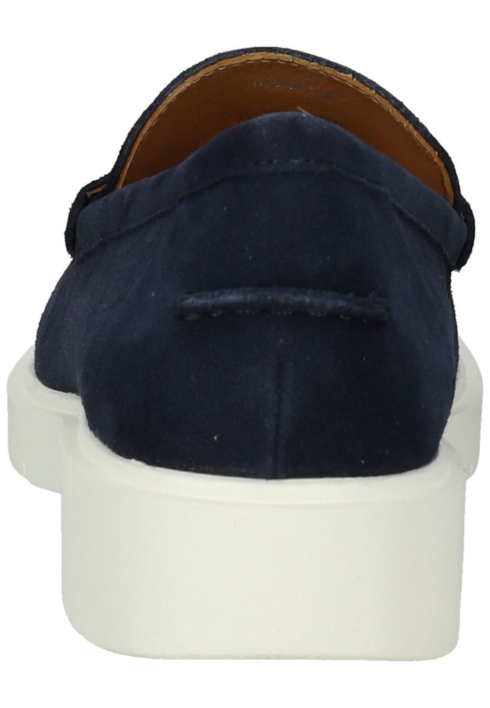 Geox Slipper Veloursleder Dunkelblau