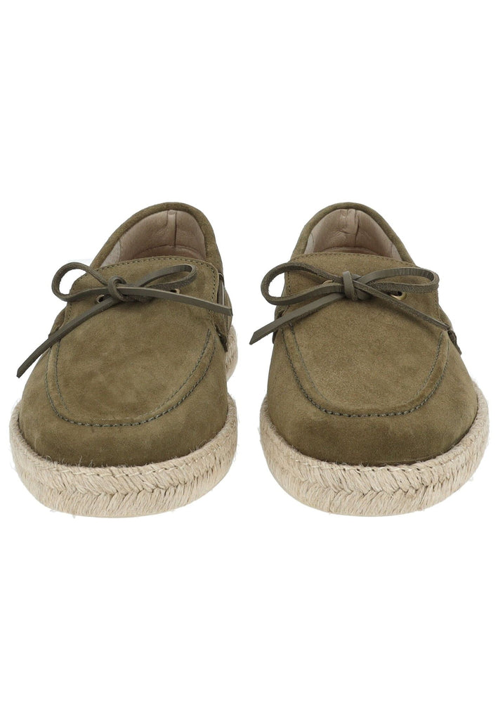 Geox Slipper Veloursleder Military