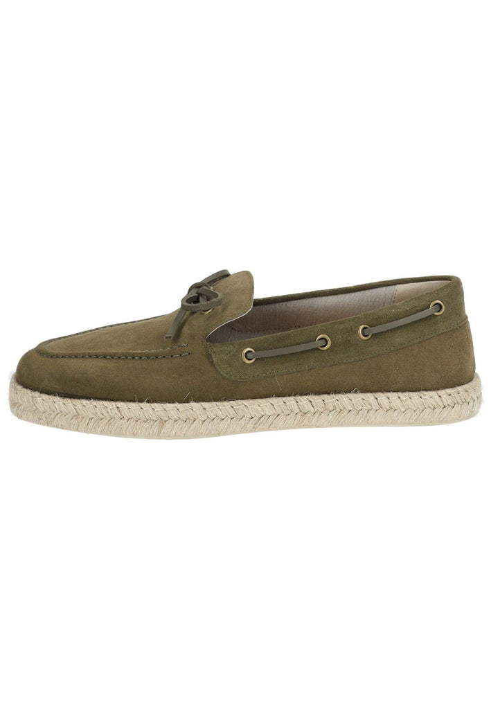 Geox Slipper Veloursleder Military