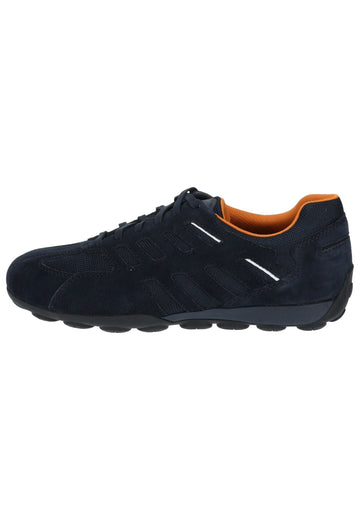 Sneaker Geox Sneaker Leder/Mesh Navy