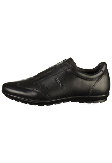 Sneaker Geox Sneaker Leder Schwarz