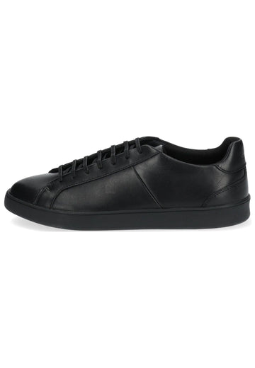 Sneaker Geox Sneaker Leder Schwarz