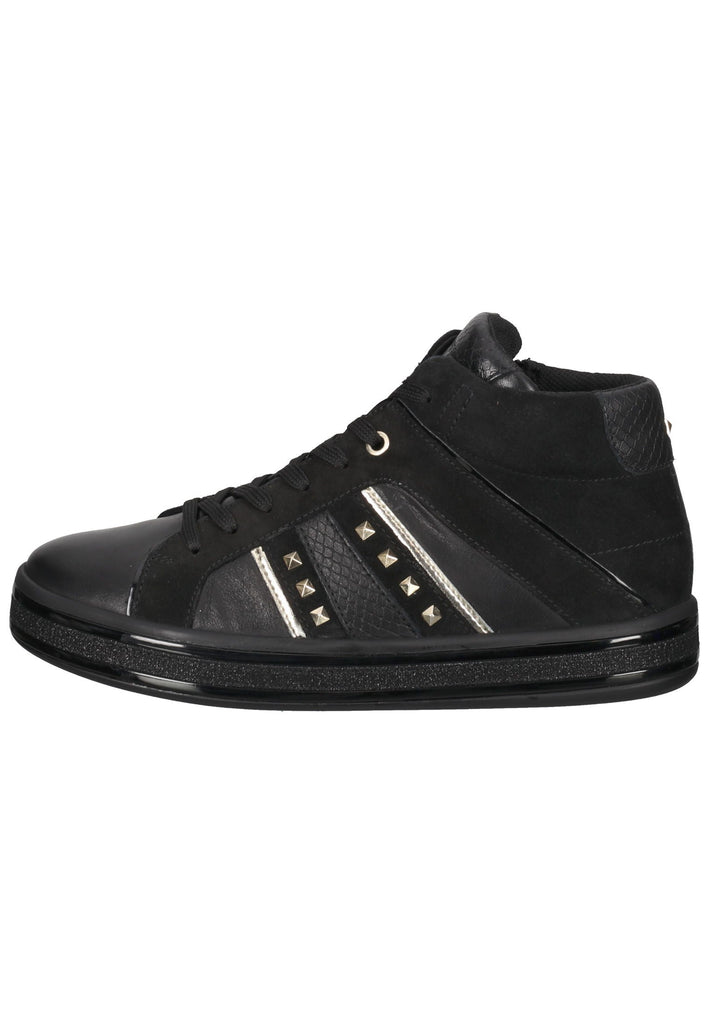 Sneaker Geox Sneaker Leder Schwarz