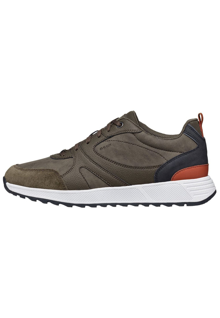Sneaker Geox Sneaker Leder/Synthetik Military