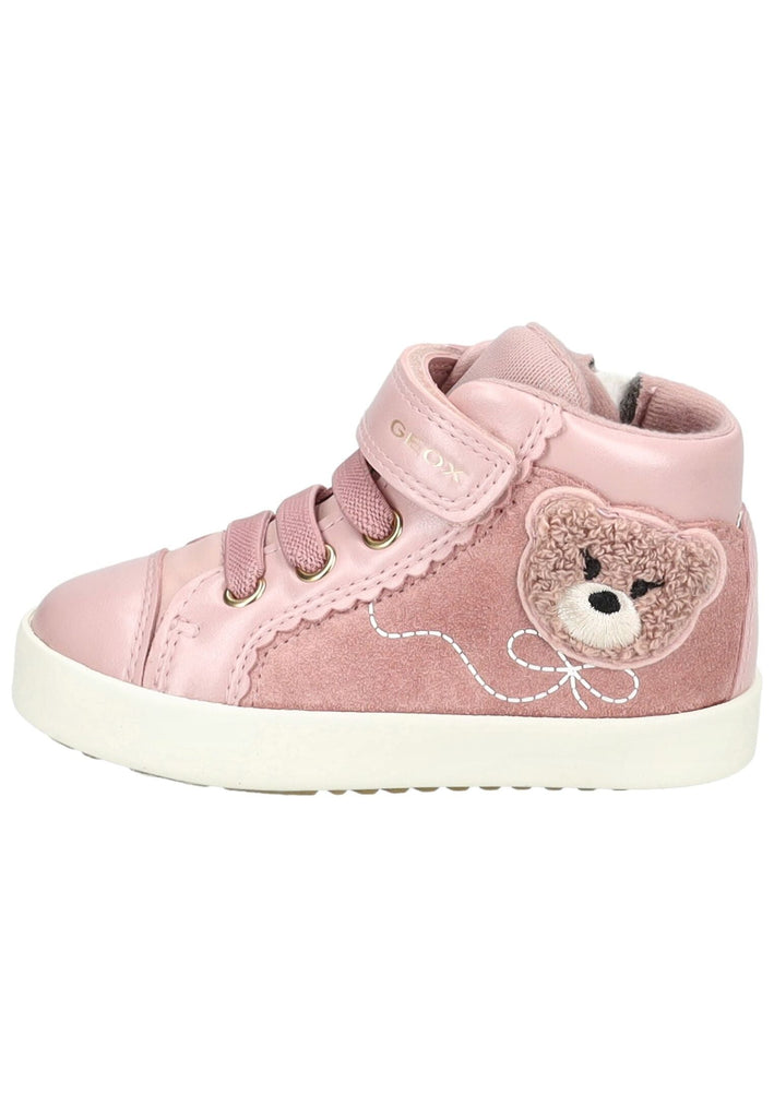 Sneaker Geox Sneaker Leder/Synthetik Rose