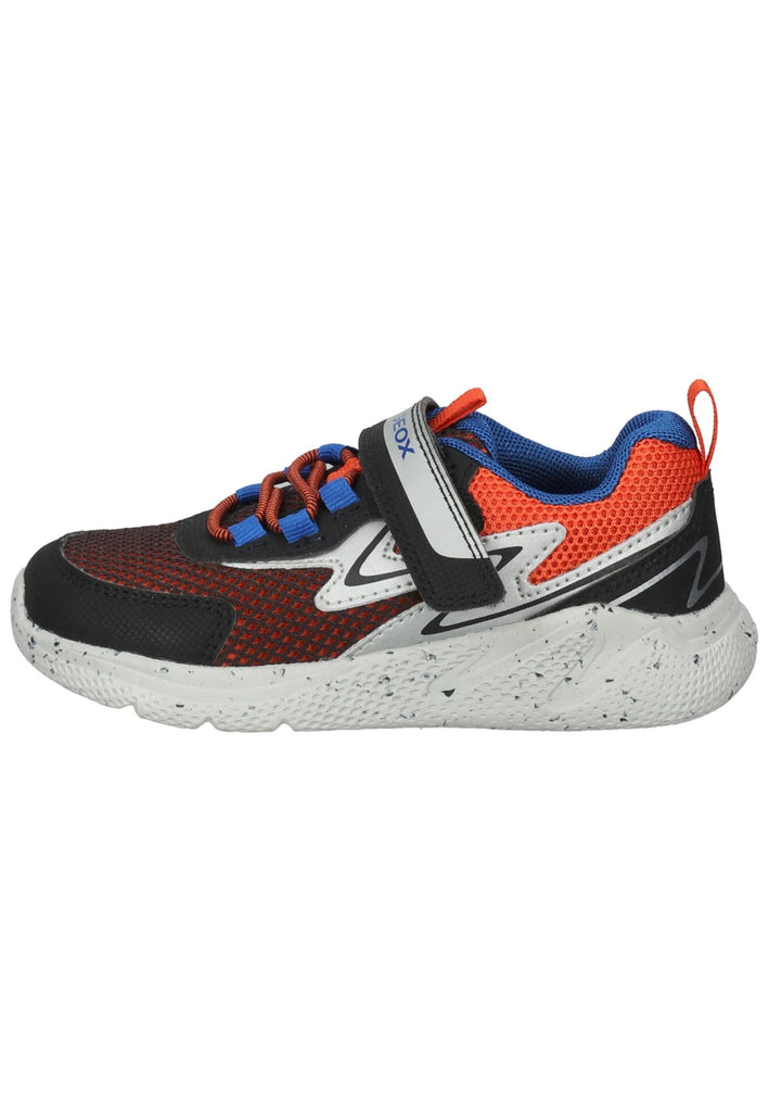 Sneaker Geox Sneaker Lederimitat/Mesh Orange