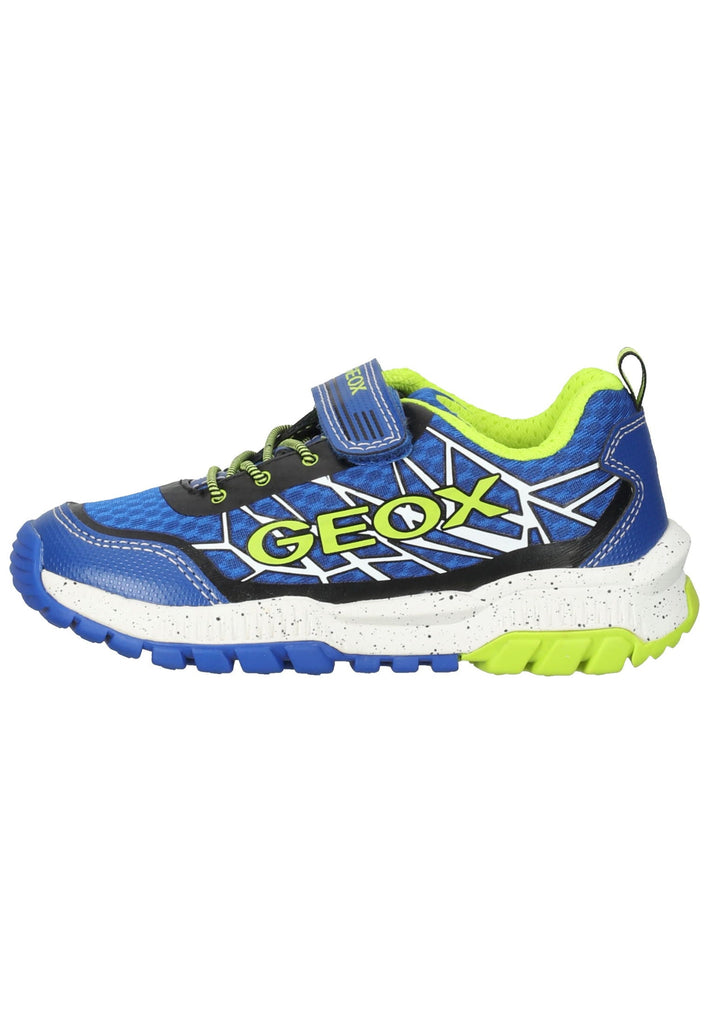 Sneaker Geox Sneaker Lederimitat/Mesh Royalblau