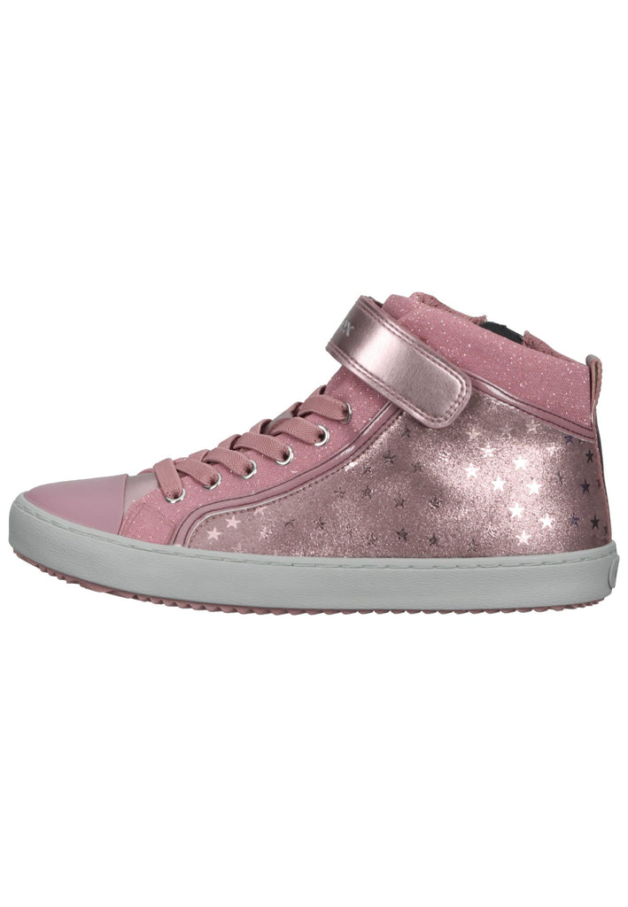 Sneaker Geox Sneaker Lederimitat Pink