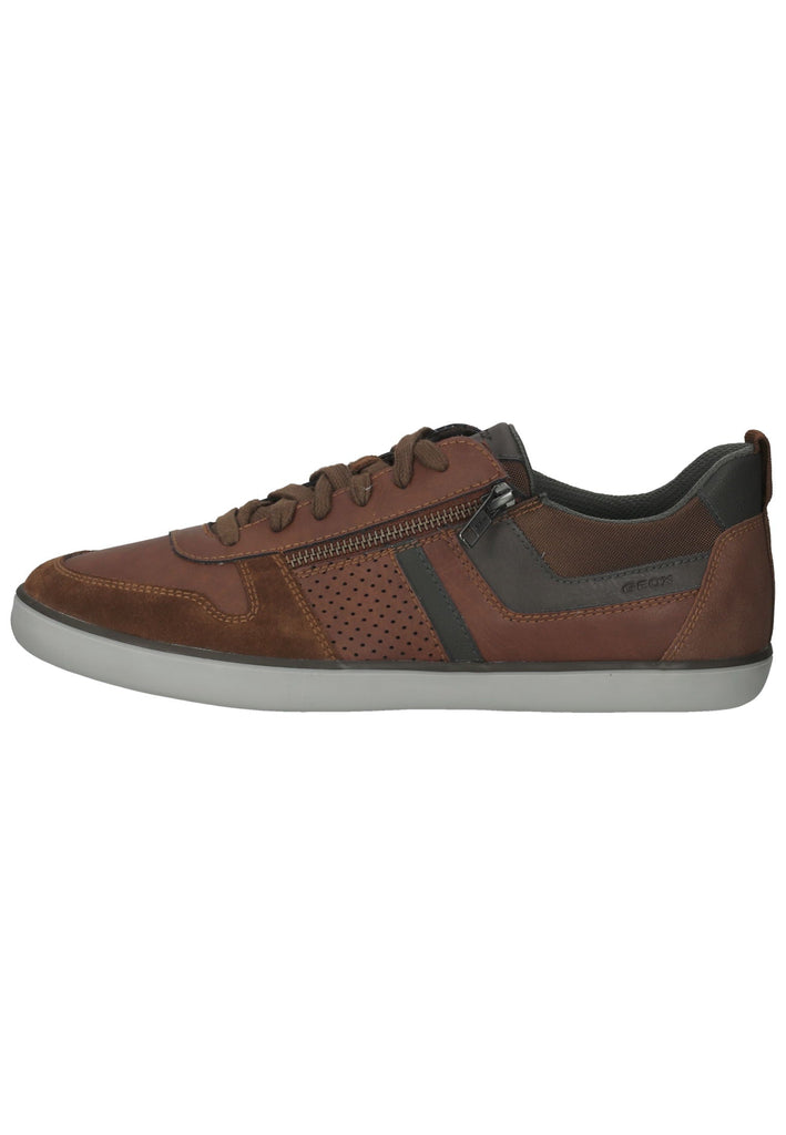 Sneaker Geox Sneaker Lederimitat/Textil Cognac