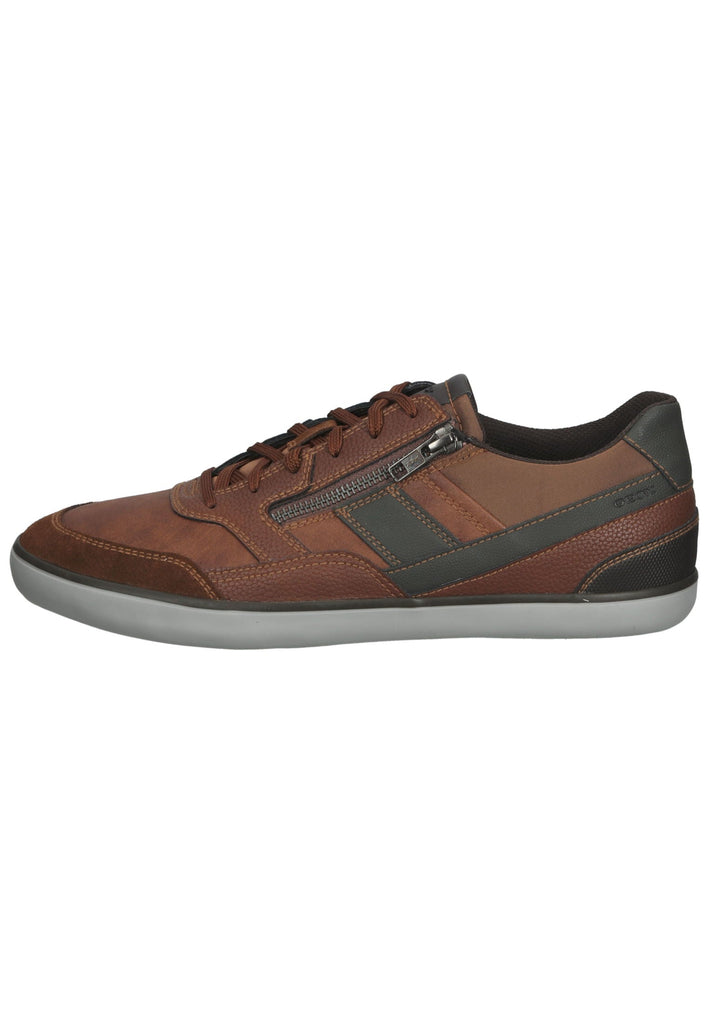 Sneaker Geox Sneaker Lederimitat/Textil Cognac