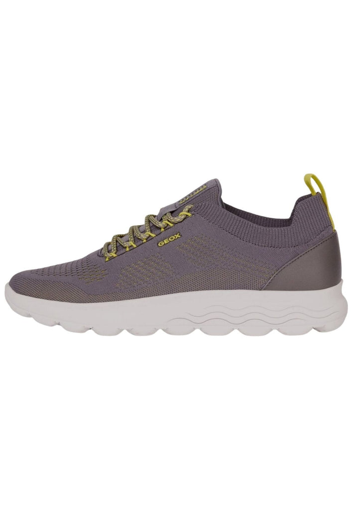 Sneaker Geox Sneaker Lederimitat/Textil Dunkelgrau
